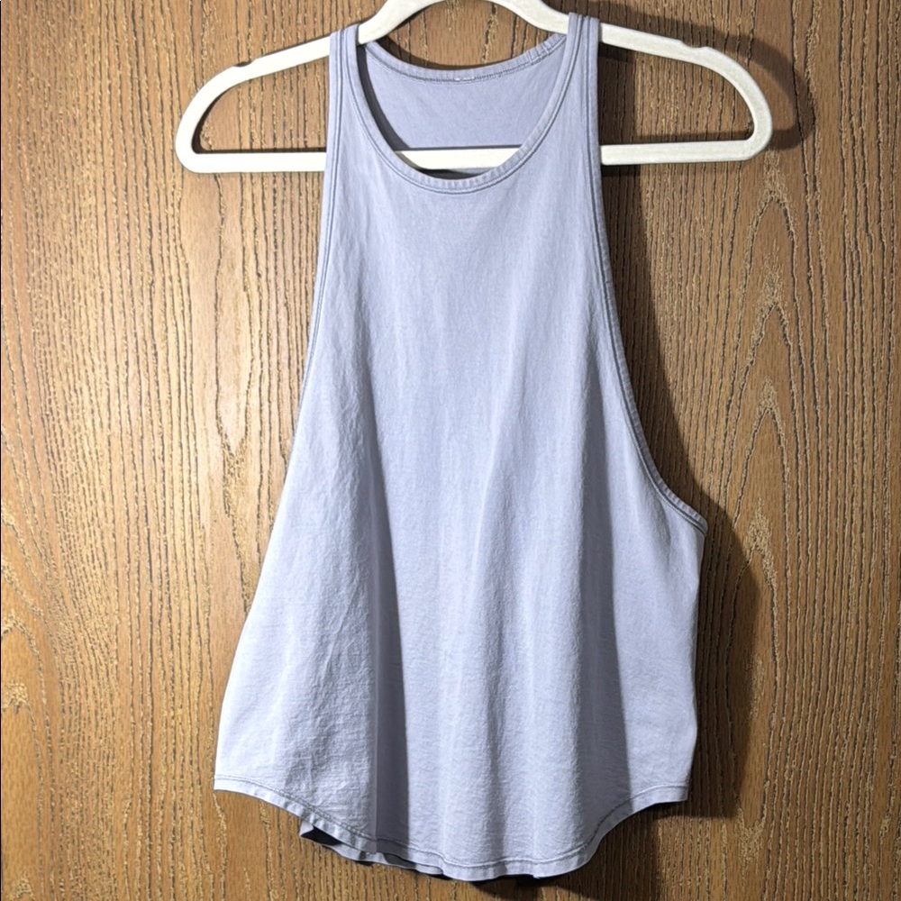 Lululemon Sweat Date Singlet- Lavender Grey PTP: 17 Sz:2?